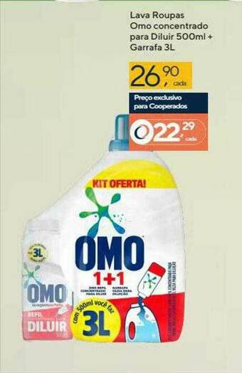 Coop Lava Roupas Omo Concentrado Para Diluir oferta