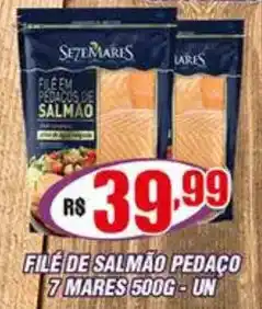 Violeta Supermercados File de salmão pedaço 7 mares un oferta