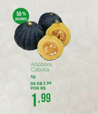 Oba Hortifruti Abóbora Cabotia 50% Desconto oferta