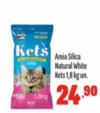 Rede Top Areia Silica Natural White Kets oferta