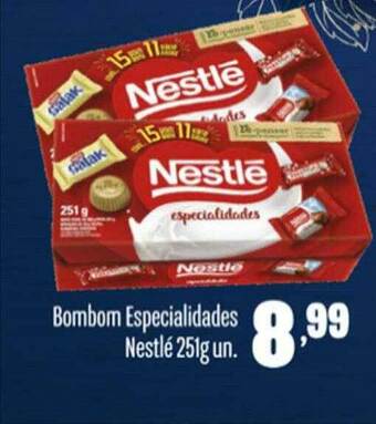 Rede Top Bombom Especialidades Nestlé oferta