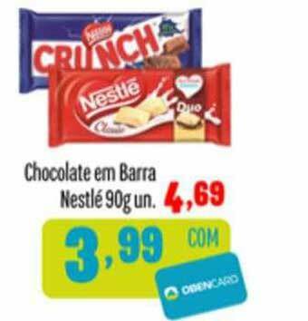 Chocolate Em Barra Nestlé