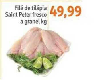 Sonda Filé De Tilápia Saint Peter Fresco A Granel Kg oferta