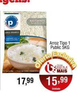 Supermercado Bem Barato Arroz Tipo 1 Public oferta