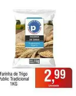 Supermercado Bem Barato Farinha De Trigo Public Tradicional oferta