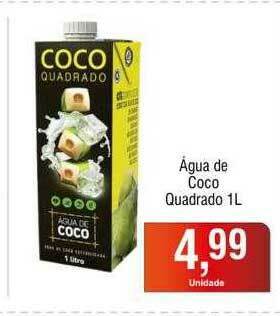Supermercado Bem Barato Agua De Coco Quadrado oferta