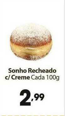 Sonho Recheado C Creme
