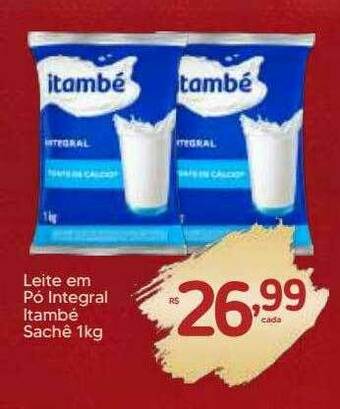 Leite Em Pó Integral Itambé
