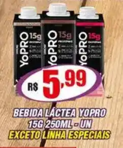 Bebida láctea yopro 15g -un