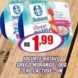 Violeta Supermercados Iogurte batavo grego morango zero lactose-un oferta