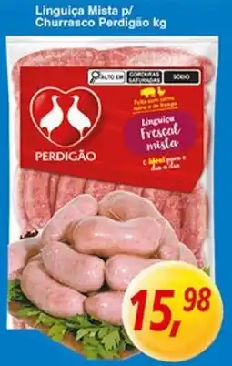 Supermercados Guanabara Linguiça Mista p/ Churrasco Perdigão oferta