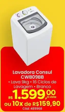 Lavadora Consul CWB09BB