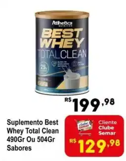 Semar Supermercado Suplemento Best Whey Total Clean oferta