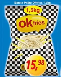 Supermercados Guanabara Batata Palito Okfries oferta