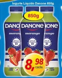 Supermercados Guanabara logurte Liquido Danone oferta