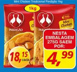 Supermercados Guanabara Mini Chicken Tradicional Perdigão oferta