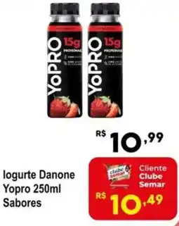 Semar Supermercado logurte Danone Yopro Sabores oferta