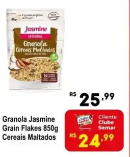 Semar Supermercado Granola Jasmine Grain Flakes Cereais Maltados oferta