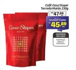 Comper Café Casa Sloper Torrado Moído oferta