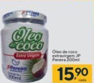 Coop Oleo de coco Extravirgem JP Perera 200ml oferta