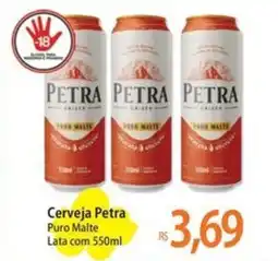 Atacadão Cerveja Petra Puro Malte Lata oferta