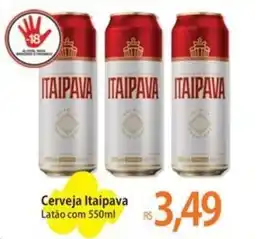Atacadão Cerveja Itaipava Latão oferta