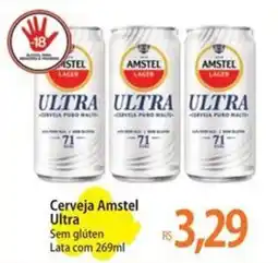 Atacadão Cerveja Amstel Ultra Sem glúten Lata oferta