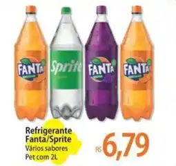 Atacadão Refrigerante Fanta/Sprite Vários sabores oferta