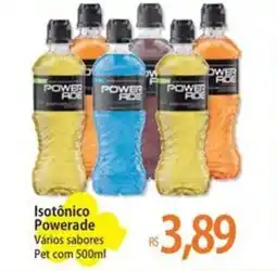 Atacadão Isotônico Powerade Vários sabores Pet oferta