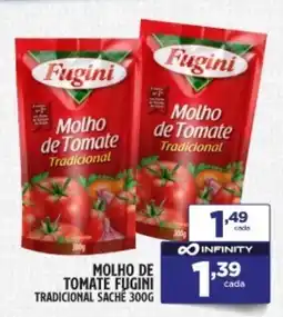 Preço & Cia Molho de tomate fugini tradicional sache oferta