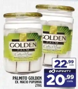 Palmito golden ex.macio pupunha
