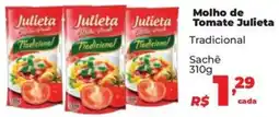 Supermercados Mateus Molho de Tomate Julieta Tradicional Sachê oferta
