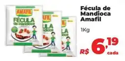 Supermercados Mateus Fécula de Mandioca Amafil oferta