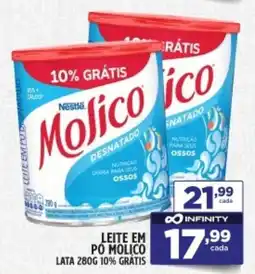 Preço & Cia Leite em po molico lata oferta