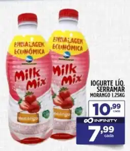 Preço & Cia Iogurte líq. serramar morango oferta