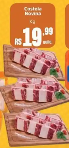Supermercados Mateus Costela Bovina oferta