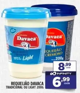 Requeijão davaca tradicional ou light