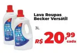 Lava Roupas Becker Versátil