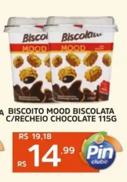 Biscoito palito biscolata c/recheio chocolate
