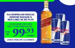 Rede Compras Na compra do whi esc johnnie walker 1l red label oferta