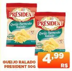 Super Rede Atacadista Queijo ralado president oferta
