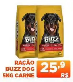 Super Rede Atacadista Ração buzz dog carne oferta