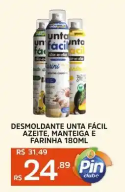 Pinheiro Supermercado Desmoldante unta fácil azeite, manteiga e farinha oferta