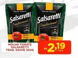 Molho tomate salsaretti trad. sache