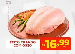 Supermercados Joanin Peito frango com osso oferta