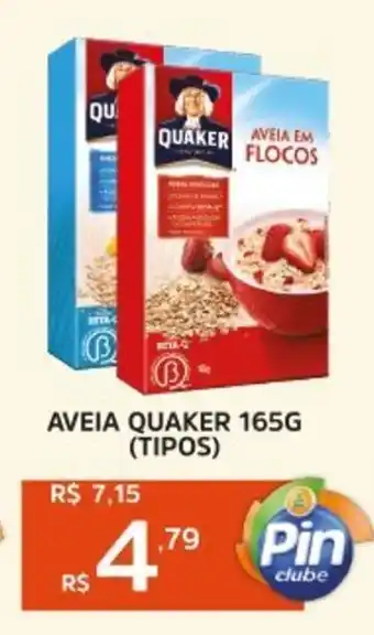 Pinheiro Supermercado Aveia quaker (tipos) oferta