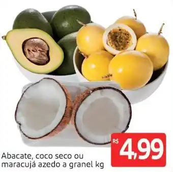 Extra Supermercado Abacate, Coco Seco ou Maracuja Azedo a granel 1kg oferta