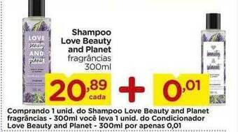 Carrefour Shampoo Love Beauty And Planet oferta