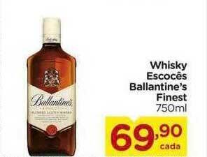Carrefour Whisky Escocês Ballantine's Finest oferta
