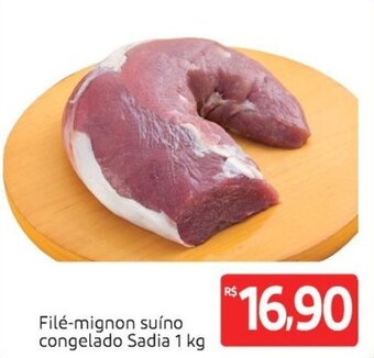Extra Supermercado File Mignon Suino congelado Sadia 1kg oferta